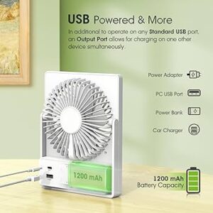 ISILER Small Desk Fan