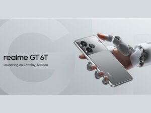 Realme GT 6T 5G launch date in India 12 PM 22 May