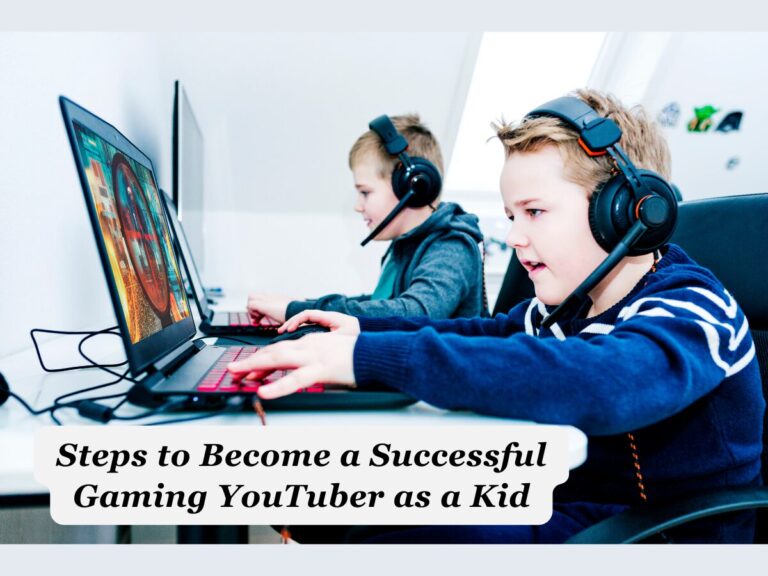 Successful Gaming YouTuber as a Kid