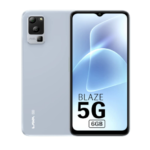 Lava Blaze 5G (Glass Blue, 6GB RAM, UFS 2.2 128GB Storage) 